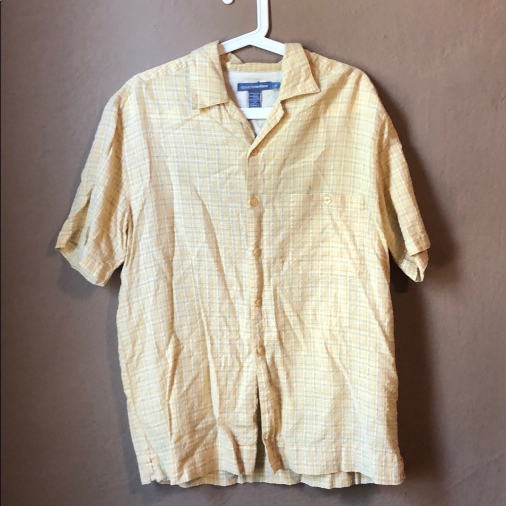 Men’s short sleeve button down
